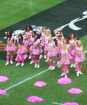 Les pom pom girls du Stade Français