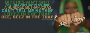 Nicki Minaj Beez In The Trap Lyrics Cover