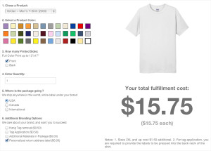 Get a Quick T-Shirt Fulfillment Price Quote