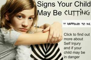 Teen cutting and self harm