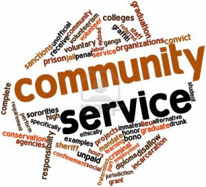 ... 15 hours of community service every year however finding a service
