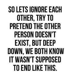 Saying goodbye to something you thought would last forever.