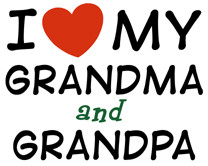 Happy Grandparents Day : I Love My Grandma and Grandpa