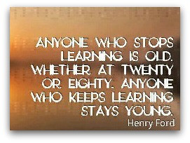 Generally speaking, learning and growing can help improve our quality ...