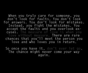 The Measure Of Love Is To Love Without Measure
