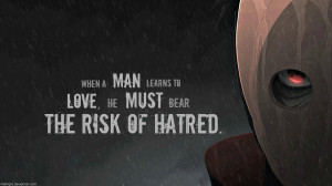 Tags: Anime, NARUTO, Uchiha Obito, Tobi, Quote, 1920x1080 Wallpaper ...