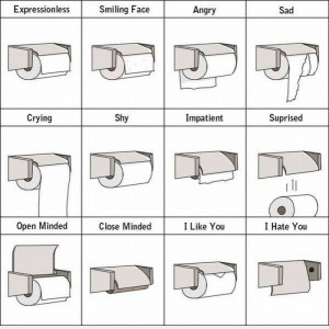 What Your Toilet Paper Roll Is Telling You