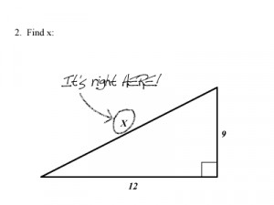 High school Geometry test – how would you do?