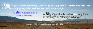 Kotter: the Big Opportunity quotes