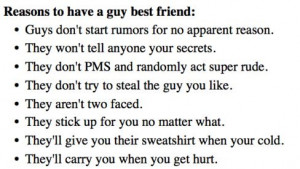 Reasons To Have A Guy Best Friend