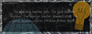 Free Facebook Cover – “The Great Teacher Inspires”