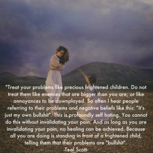 Your Problems are Children Quote