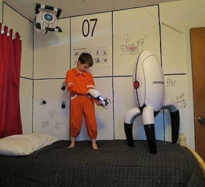 Portal 2 Life-Size Inflatable Sentry Turret
