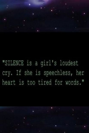 ... Quotes, Too Quiet Quotes, Girls Quotes, Silence Quotes, Sad Quotes For