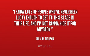 Shirley Manson Quotes