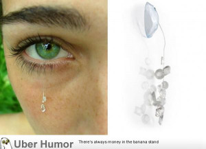 WTF: Contact lens jewelry. Why are people so stupid