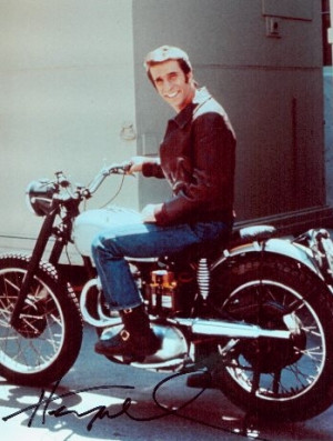 Thread: Ride with 'Fonzie': Alleged TV show's Triumph up for auction