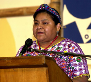 Imagenes de Rigoberta Menchú