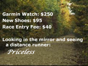Distance Runner Quotes Distance runner: priceless
