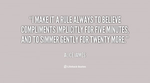 Alice James Quotes