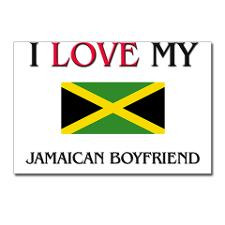 Love My Jamaican Boyfriend Postcards (Package of for