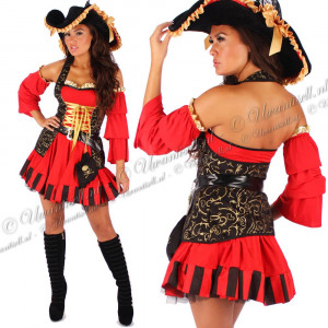 Pirate Lady Kostuum Maatje