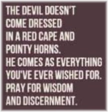 But our greatest concern is that of spiritual deception since the ...