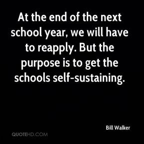 At the end of the next school year, we will have to reapply. But the ...
