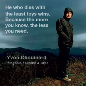 Yvon Chouinard.