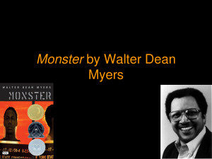 Viewing Gallery For - Monster Walter Dean Myers