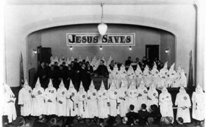 Reunião da Ku Klux Klan, em 1920
