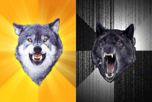 courage wolf vs insanity wolf