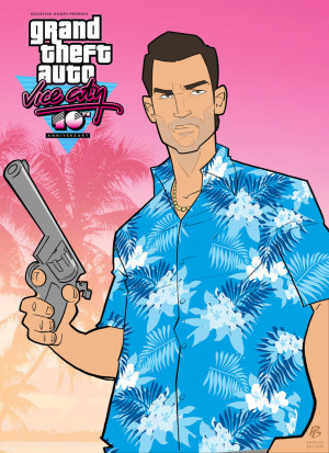 Grand Theft Auto: Vice City 10th Anniversary by PatrickBrown
