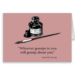 spanish_saying_gossip_quote_quotes_card ...