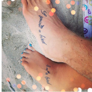 Pinterest Tattoo Quotes For Girls Cute couple tattoo. quote from