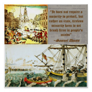 Samuel Adams - Boston Uprising Posters