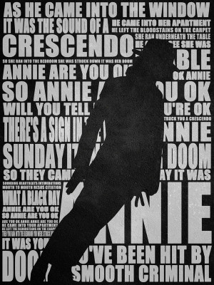Michael Jackson Lyrics! on Behance
