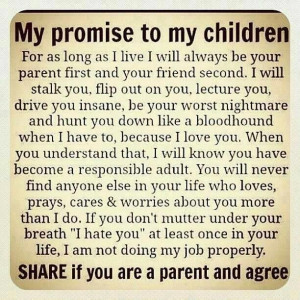 Promise to my Children