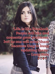 lucy hale quote d more lucy hale quotes quotes lucy hale inspiration ...