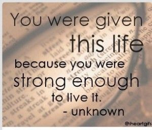 You are strong enough - Inspirational Roundup number 5