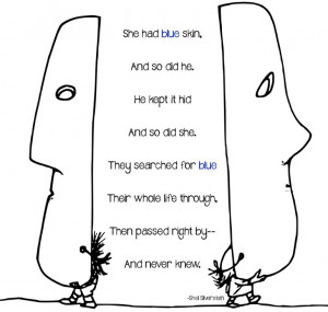 Shel Silverstein masks poetry awesome