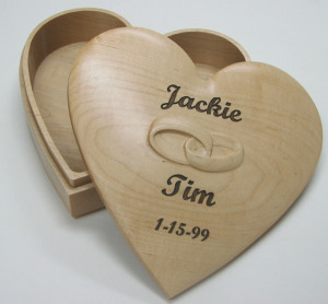 heart shaped wooden boxes