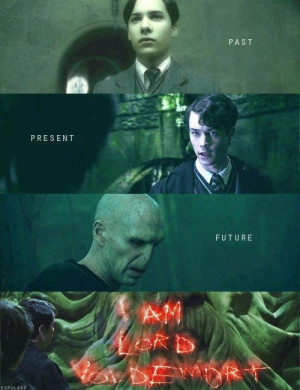 Voldemort is my past, present, and future.Harrypotter, Potterhead