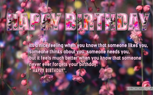 Happy Birthday Wallpaper With Quotes