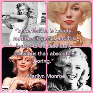 My Fav Marilyn Monroe Quotes ... Beauty & Brains .. She had it all