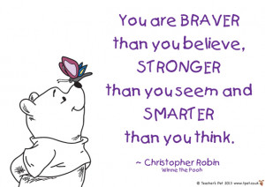 Pet - You are braver than you believe... Poster - FREE Classroom ...