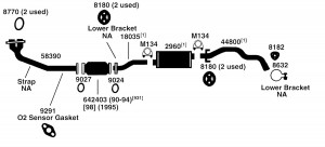 Toyota 4Runner Exhaust Diagram