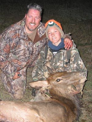 Garrett Herndon continues family tradition with first elk By Dan ...