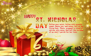 Saint Nicholas Day Wishes Quotes and Sayings with Card and Wallpapers ...