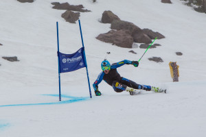 Ted Ligety Training this spring at Mammoth